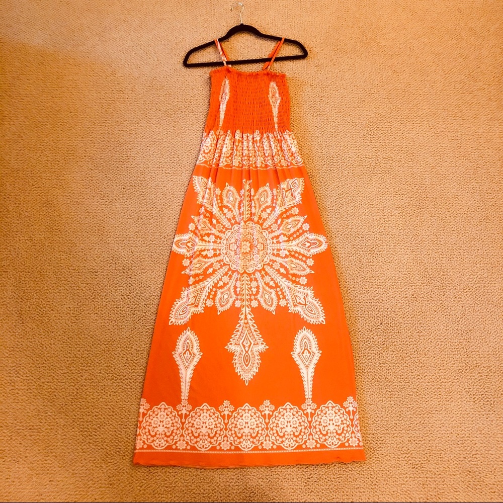 Bohemian Mandala Maxi Dress
